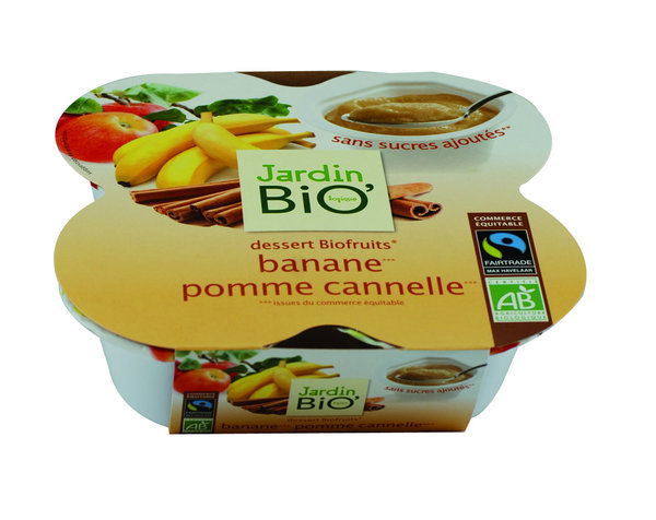 Desserts fruités réalisés avec 100% de fruits bio