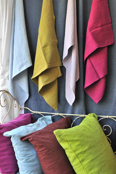 Couleurs acidulées des beaux lins de chez Longmétrage