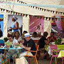 Pour 2011, le thème choisi est en toute logique « les tablées d’été ».