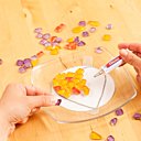 Coller les mosaïques sur l'assiette