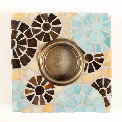 Bougeoir en pâte de verre Niv 3