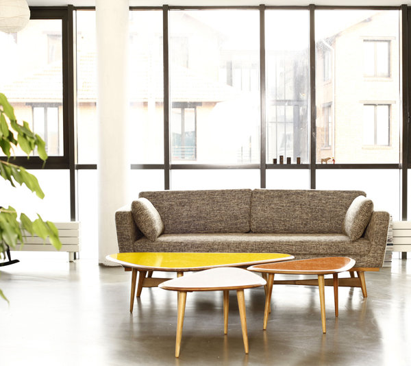 Canapé fifties pour esprit loft