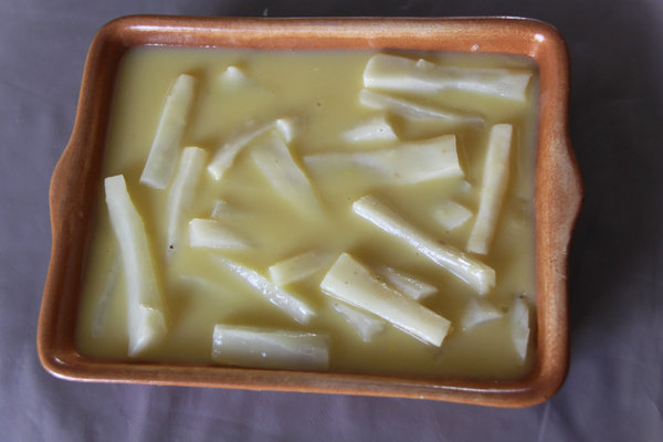 Scorsonères sauce poularde