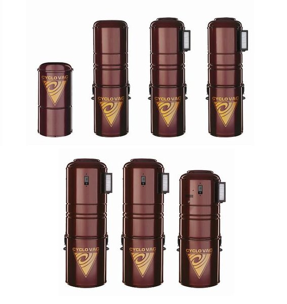 Centrale d'aspiration: plusieurs formats selon la taille de votre maison