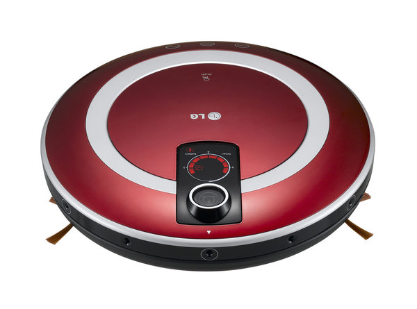 Pour un nettoyage complet, choisissez l’aspirateur Hom-Bot écologique et  autonome de LG à 600 €.