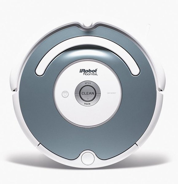 L’aspirateur robotisé ROOMBA 531 à 349 € fera le ménage à votre place sur toute la surface ainsi que le long des murs !