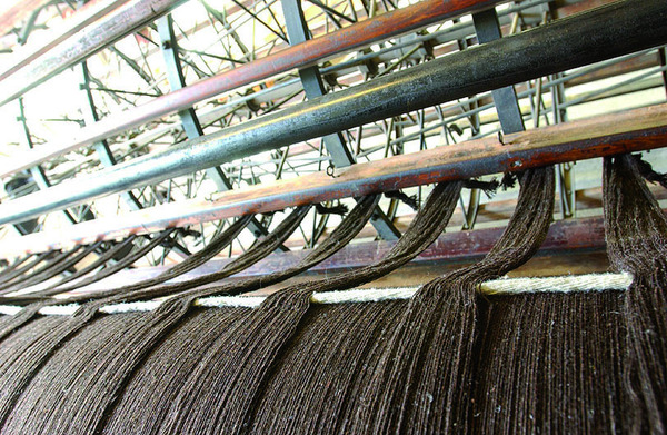 L'ourdissoir dans la fabrique ancestrale