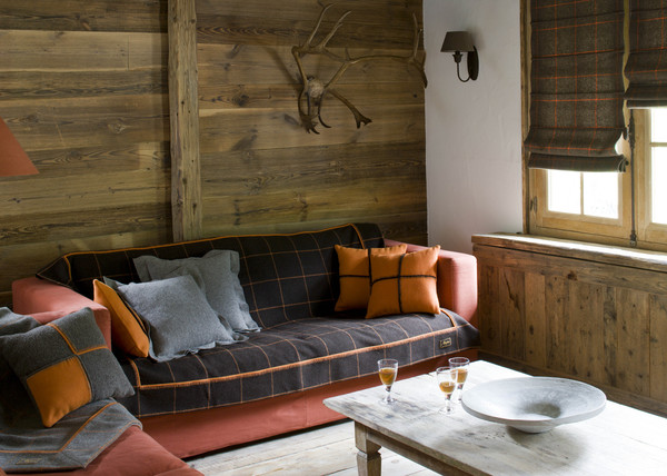 Le drap de laine, cosy pour un esprit "chalet"