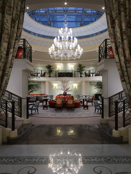 Version soir, La Bauhinia restaurant lounge night