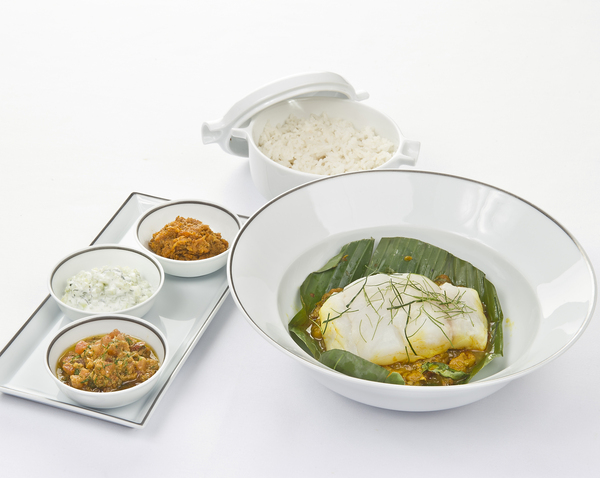 Otak-Otak pour illustrer la cuisine asiatique du lieu