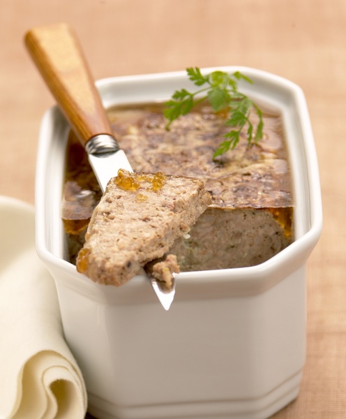 Le pâté de campagne: fait par un vrai bon charcutier, il se révèle somptueux