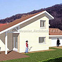 Maison utilisée pour le test maisons passives et basse consommation