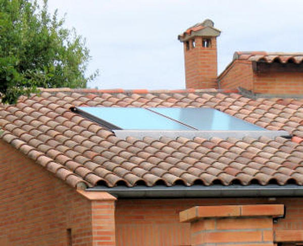 Exemple de capteur solaire thermique