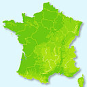 carte de France maisons passives