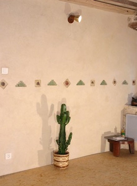 Le mur une fois terminé