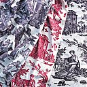 L'offrande à l'amour, dessin typiquement 18ème, s'invite dans différents coloris