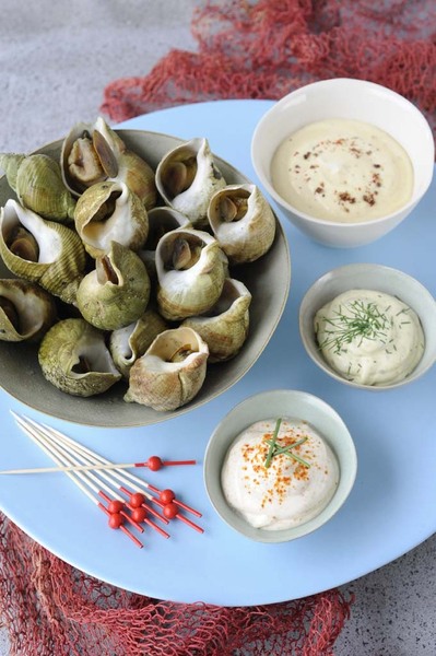 Tabasco, piment d’Espelette, paprika…le bulot affectionne toutes les épices donnant du piquant à son goût.