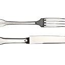 Non Sans Raison, « Empreintes », une réinterprétation du couvert uni-plat magnifié par ces traces : des empreintes et des points réguliers créant une trame continue.