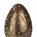 Ultra chic, perlé et poudré d'or, un œuf de conte de fée chez Hédiard