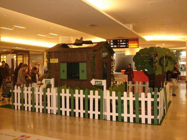 Le chalet et le jardin