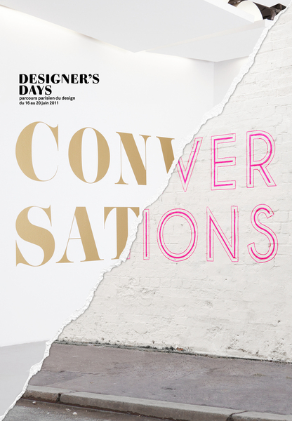 Pour leur onzième éditions, les Designer's Days traiteront une thématique qui rapproche le design du grand public: les conversations