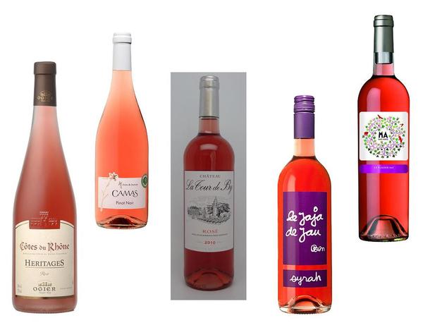 Allié indispensables des soirées estivales, les vins rosé s'habillent de belles étiquettes, grâce à Ben notamment
