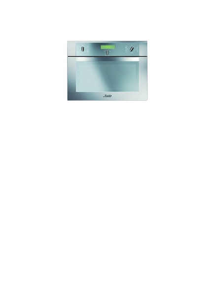 Micro-ondes miroir. Ce combiné permet la cuisson et le réchauffage sur 2 niveaux grâce au Quattro System de la chaleur tournante. 40 litres. 1000 W. 12 programmes automatiques. SME 975M. Sauter.