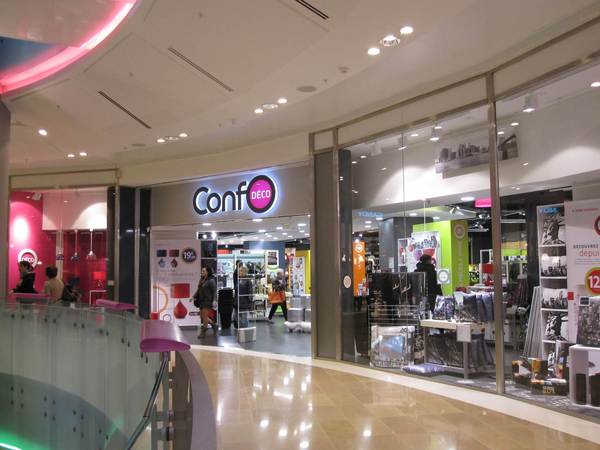 Le premier Confo Déco  est né à Lyon Part-Dieu le 25 octobre 2010