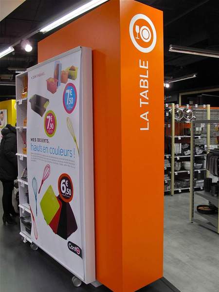 L’agence Desdoigts et Associés a misésur une signalétique intuitive et dynamique.