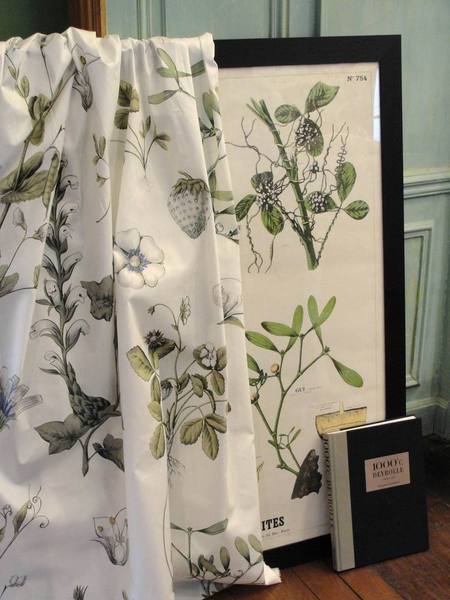 Délicat, le motif "Prairie" tout en camaïeux