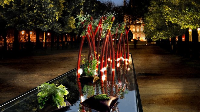 Alexis Tricoire nous démontre une fois de plus son amour des jardins avec ce bassin