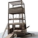 La cabane revisitée, très beau projet de Frédéric Ruyant La cabane revisitée, très beau projet de Frédéric Ruyant