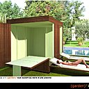 Proposition de pool house minimaliste : le gardenkub Proposition de pool house minimaliste : le gardenkub