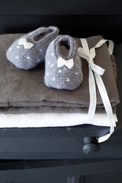 Des chaussons chics.