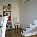 Exemple d’un "avant" de possibilité d’aménagement sous escalier