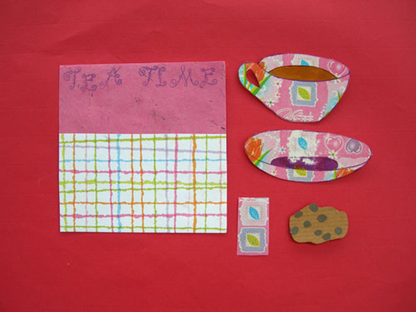 Découpez les différentes pièces