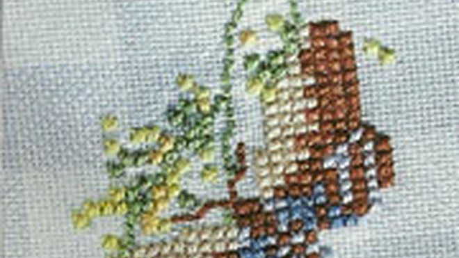 Gros plan sur le motif