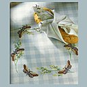 Nappe papillons & graminées