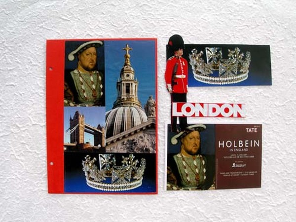 Découper et coller les images du guide touristique