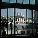 Atelier d'artiste parisien avec vue sur le Sacré Cœur