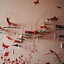 les oiseaux en feutre