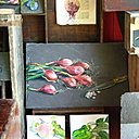 Nature morte aux échalotes