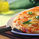 Plat complet pour un dîner aux consonances italiennes