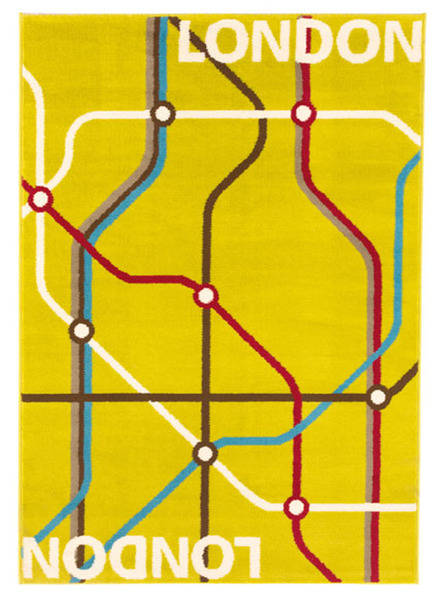 Tapis Plan de Londres en 100% polypropylène. Dim : L 115 x H 160 cm, prix : 25 euros