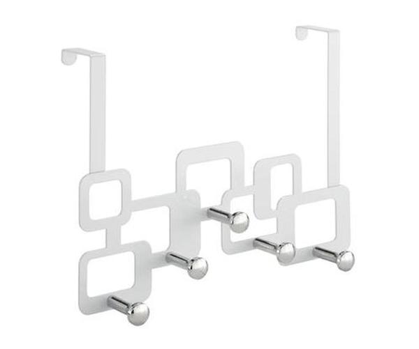 Patère Juju, en métal à accrocher sur haut de porte. Dim : L 29 x H 21x P 6 cm, prix : 9,50 euros