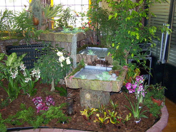 Exposition et décor floral