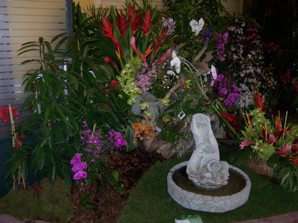 Exposition et décor floral