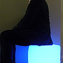 Joli succès pour le cube 40 x 40 à Leds dont les teintes varient, Altalum