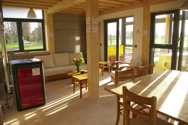 Les labels HPE (haute performance énergétique) sont privilégiés à Grande-Synthe. Ici: vue du séjour.