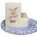 Mon doudou imprimé sur du chocolat blanc